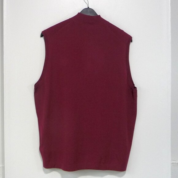 PETER MILLAR SIZE XXL SWEATER VEST MERINO WOOL BLEND - Picture 5 of 8
